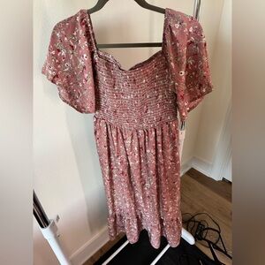 WOMENS DRESS LUCKSWAN SIZE L NEW WITH TAGS